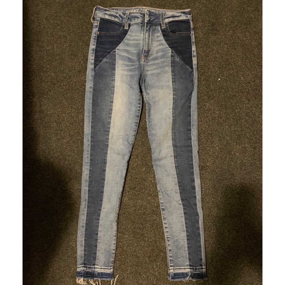 American eagle high rise crop jeggings